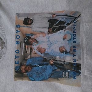 Supreme x Geto Boys hoodie ash grey size Large used
